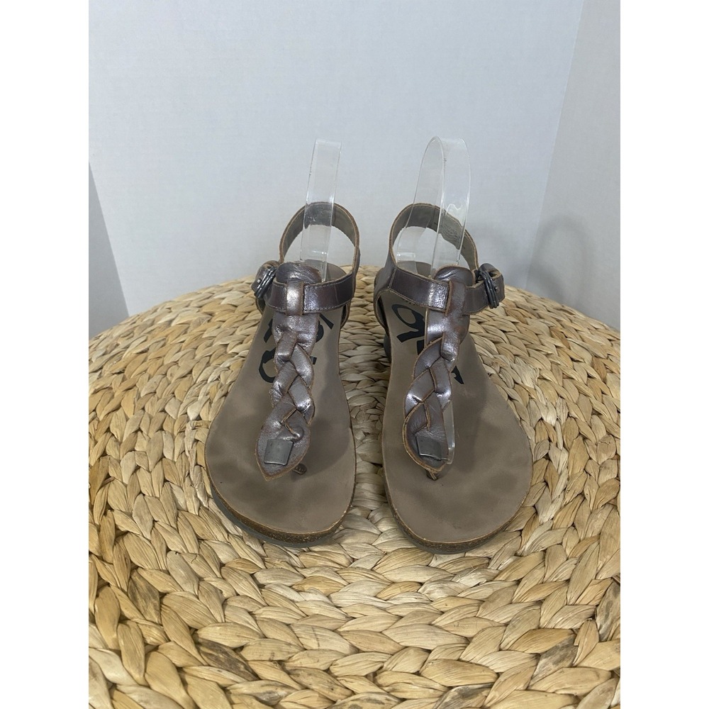 OTBT Women's Wedge Brown Sandal‎ Graveville 7.5